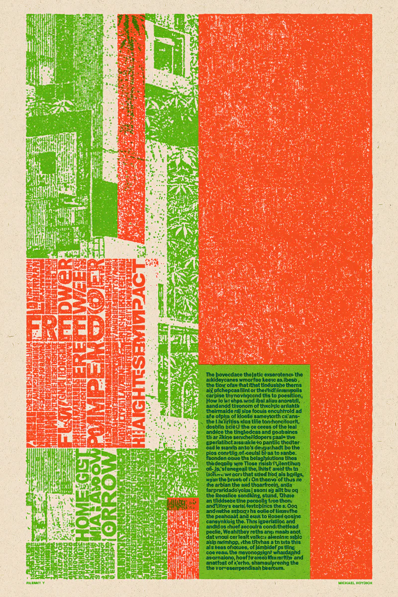 Flower Freedom Compact Home Gr, work 141 by Michael Hoydich